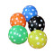 Dotted Balloons-Polka For Party Large Size Multicolor pack of 25