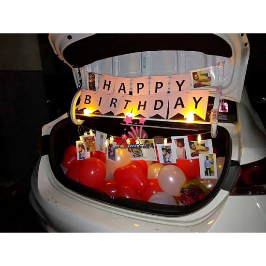 Car Dikki Birthday Decoration-surprise-party