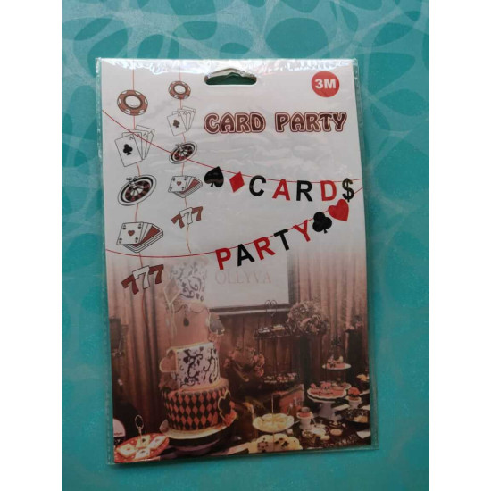 Casino Party Hanging Decoration | Pack of 6