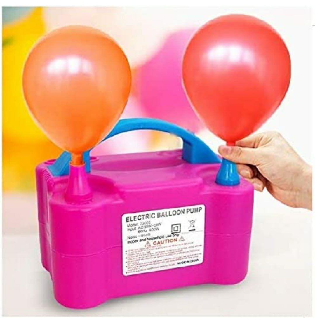 Balloon electric machine inflator