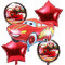 Cars Theme foil balloon set of 5