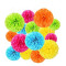 Pom pom Tissue Paper Flowers Ball Perfect for Party Wedding Home Decoration/Birthday Decoration/Outdoor Decoration