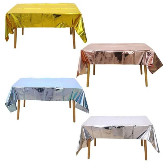 Table cover glitter metallic for party Reusable Table Cover