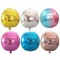 22inch 4D Round Foil Balloon, Round Shaped Aluminum Foil Balloon for Wedding ,Birthday