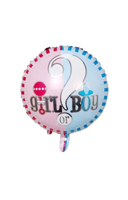 Baby Shower Foil Balloons / Baby Boy and Baby Girl Balloon