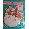 Unicorn Birthday Pull String Pinata (Khoi Bag), Unicorn Paper Pinata