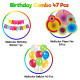 Happy Birthday Balloons Decoration Kit - 47Pcs Multicolour