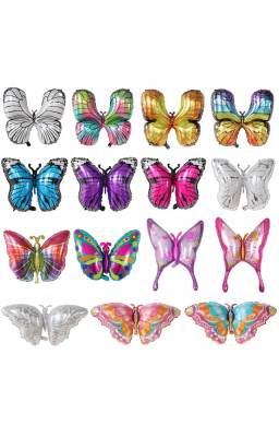 Butterfly Theme Foil Balloon For Children Birthday Party Decoration